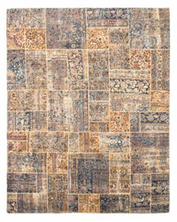 Patchwork Teppich 303 x 240 cm