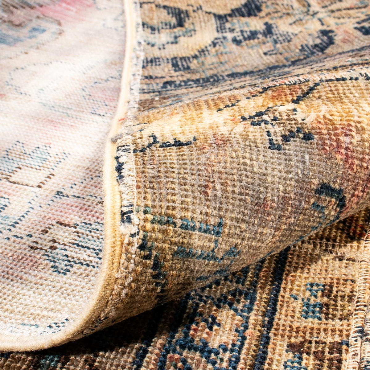 Patchwork Teppich 303 x 240 cm