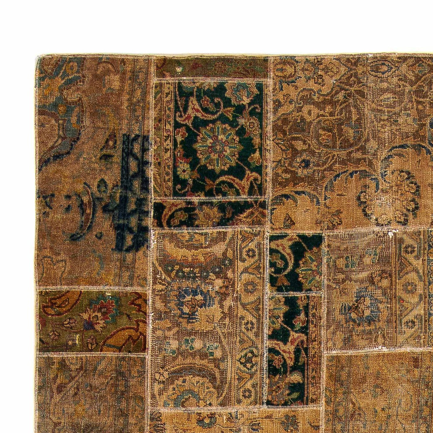 Patchwork Teppich 275x182cm - Orientteppich