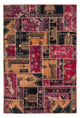 Patchwork Teppich 244x164cm - Perserteppich Wollteppich