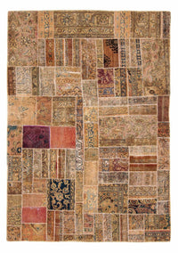 Patchwork Teppich 234 x 164 cm