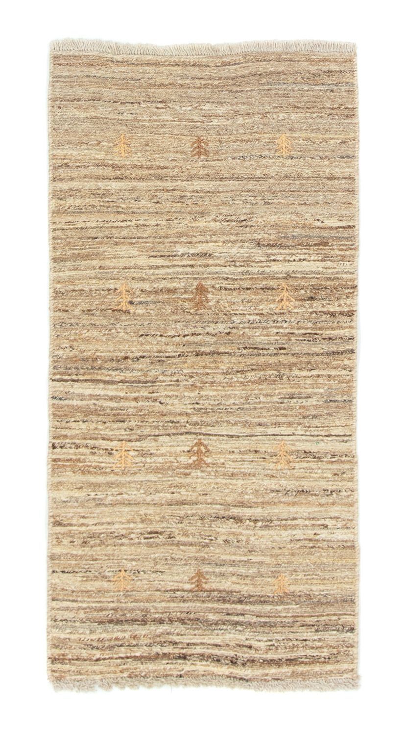 Gabbeh Teppich - Perser 135 x 69 cm - beige