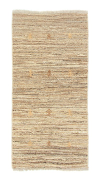 Gabbeh Teppich - Perser 135 x 69 cm - beige