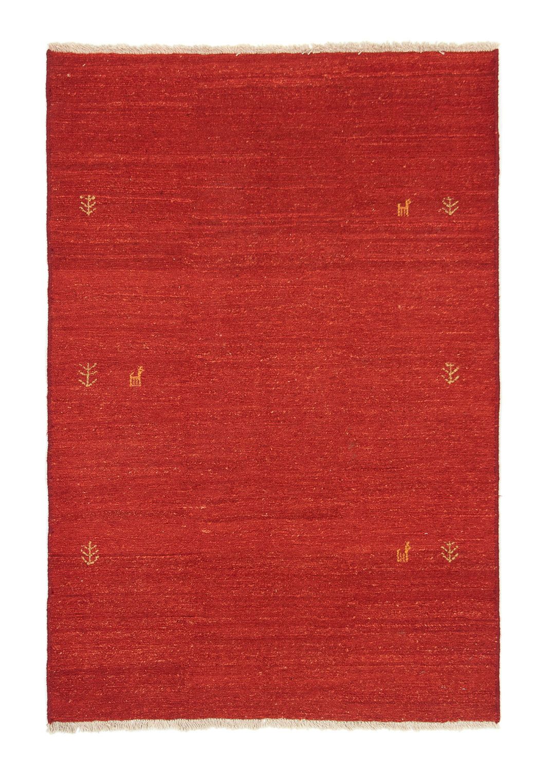 Gabbeh Teppich - Perser 174 x 118 cm - rot