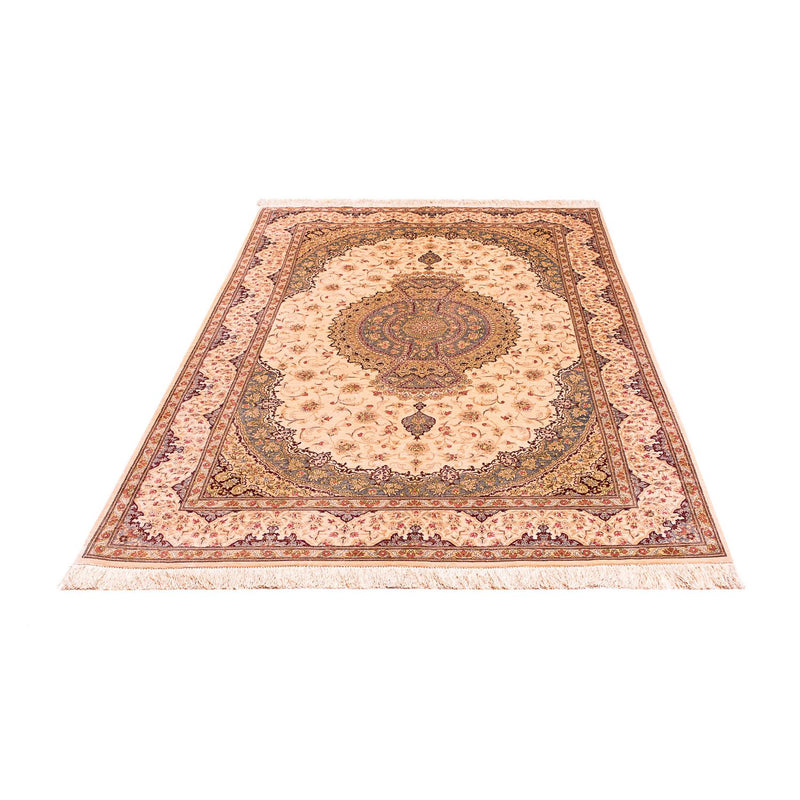 Seidenteppich - Ghom Seide - Premium 197 x 131 cm Teppichbrücke
