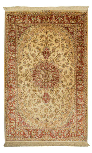 Seidenteppich - Ghom Seide - Premium 210 x 130 cm Teppichbrücke