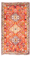 Shiraz Teppich 81x152cm - Perserteppich - Rechteckig / Rot / 81 x 152 cm Rechteckig
