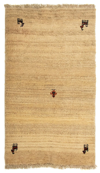 Gabbeh Teppich - Perser 78 x 133 cm - beige
