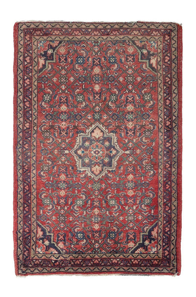 Perserteppich - Nomadic 86 x 130 cm - rot