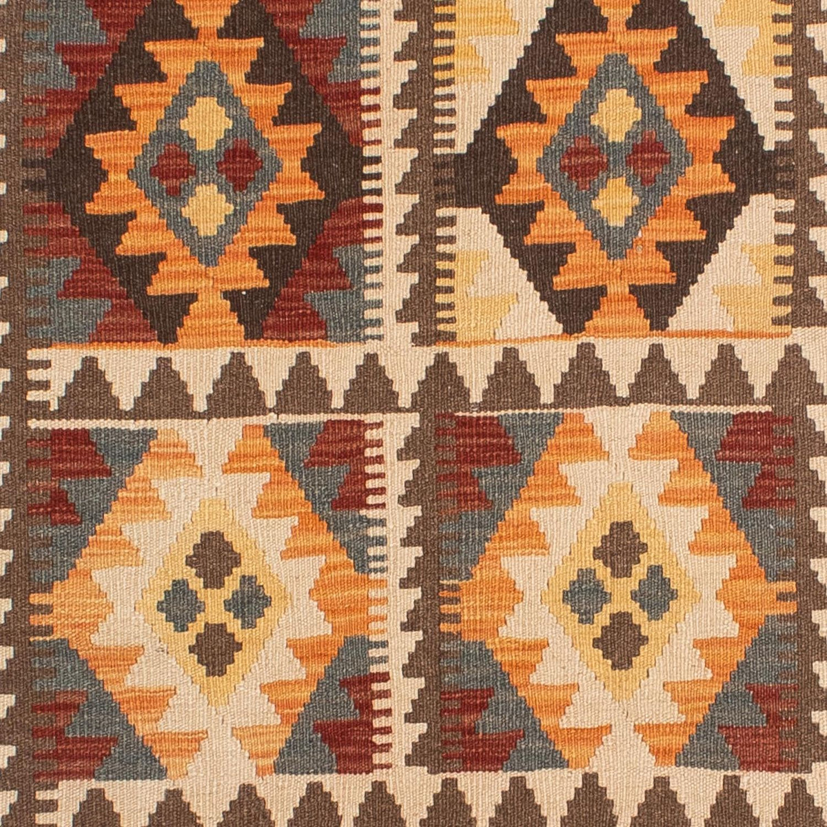 Kelim Teppich - Splash 201 x 143 cm - mehrfarbig