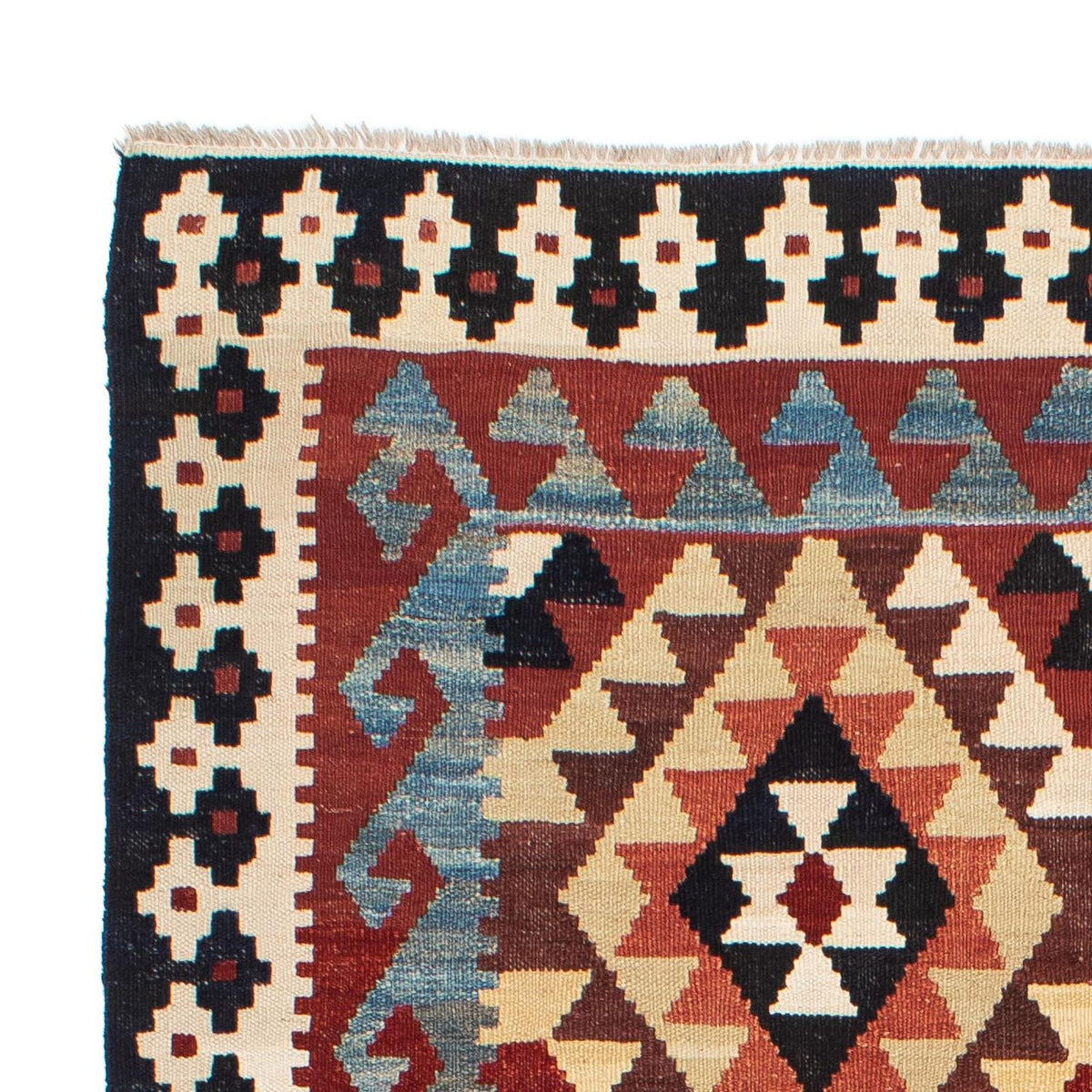 Kelim Teppich - Splash 215 x 153 cm - mehrfarbig