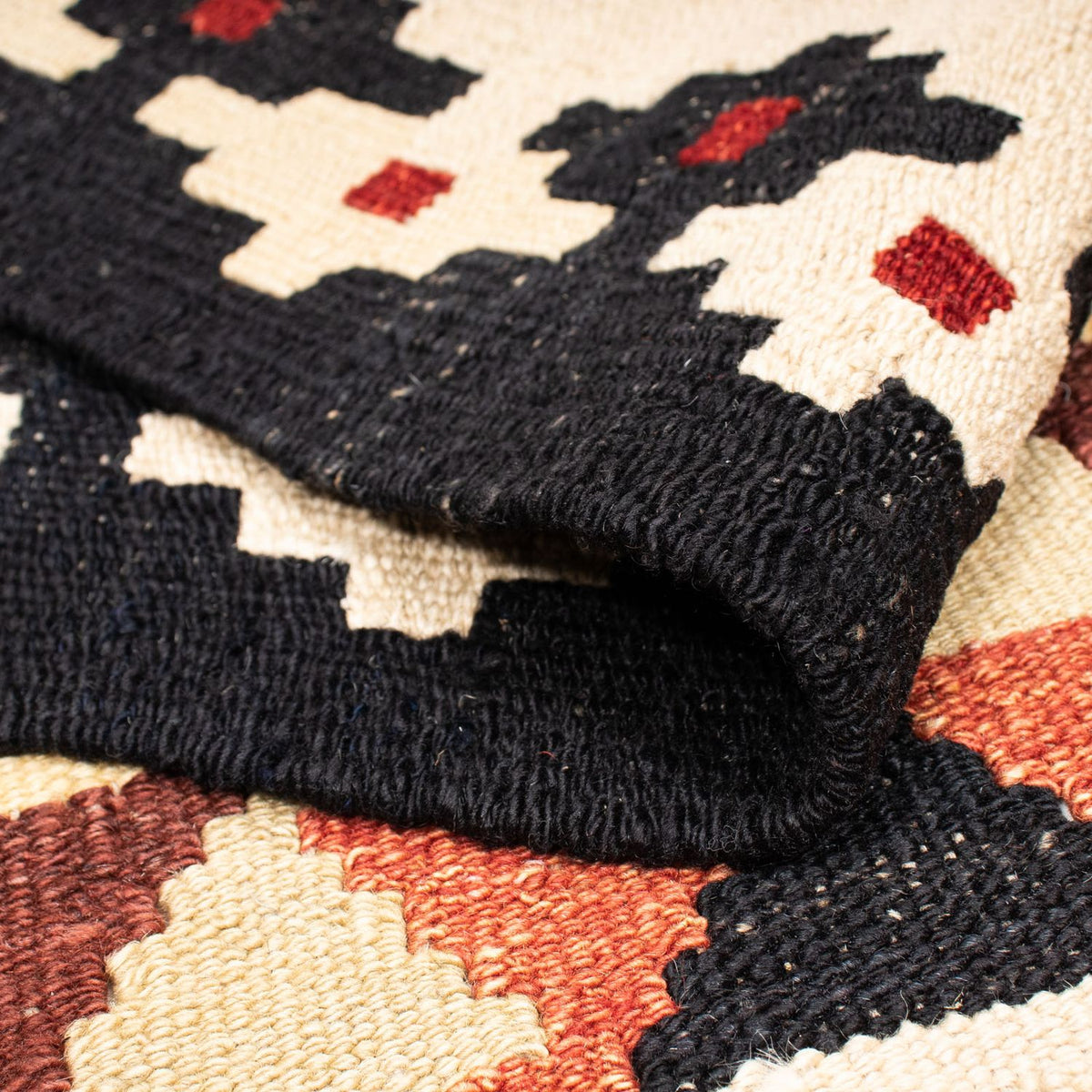 Kelim Teppich - Splash 215 x 153 cm - mehrfarbig