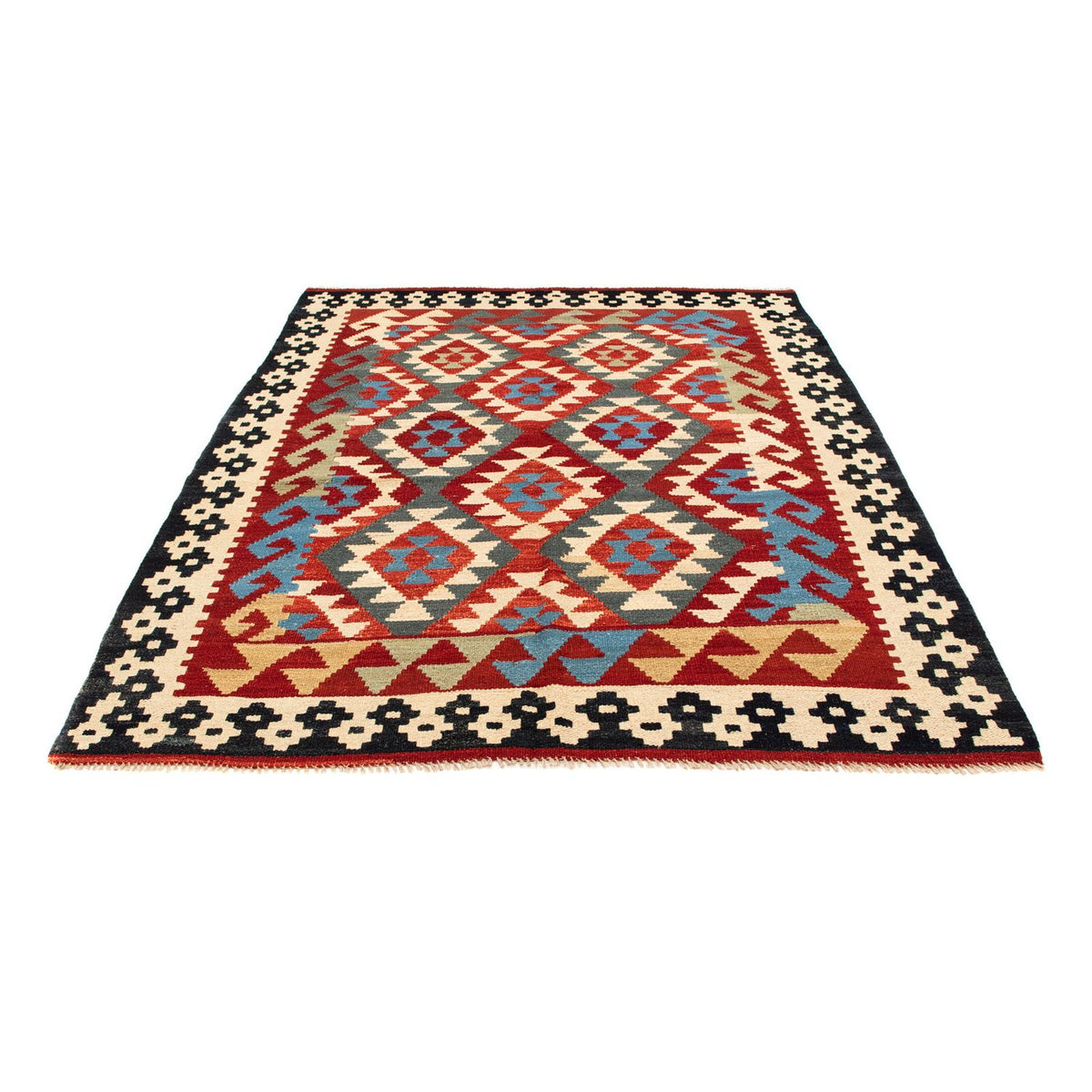 Kelim Teppich - Splash 199 x 163 cm