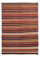 Kelim Teppich - Splash 204 x 145 cm - mehrfarbig