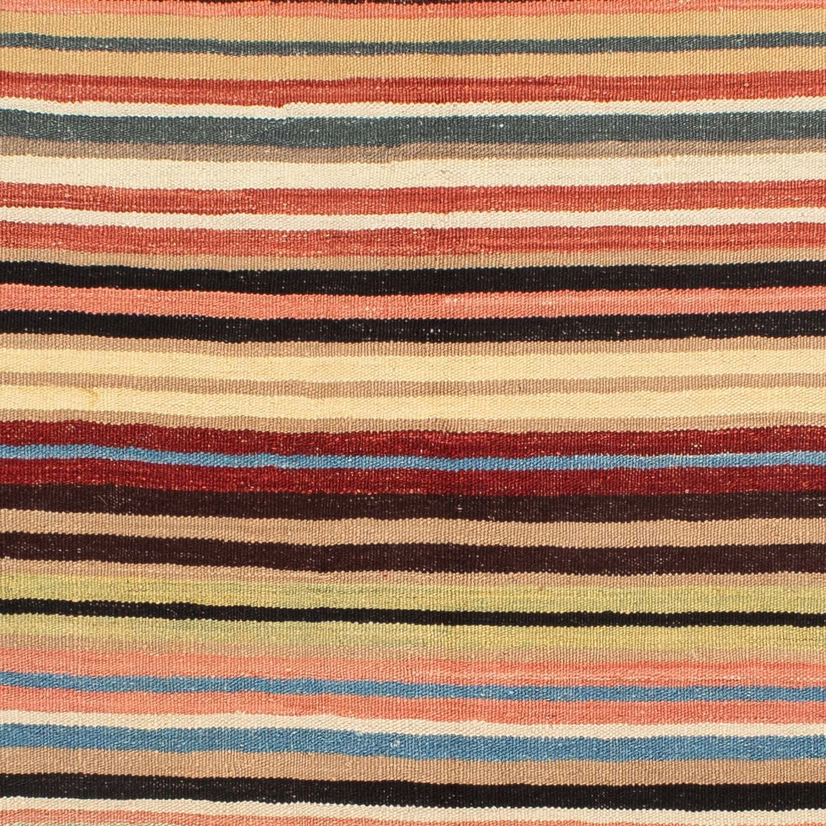 Kelim Teppich - Splash 199 x 156 cm - mehrfarbig