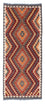 Kelim Teppich - Oriental 191 x 80 cm - grau