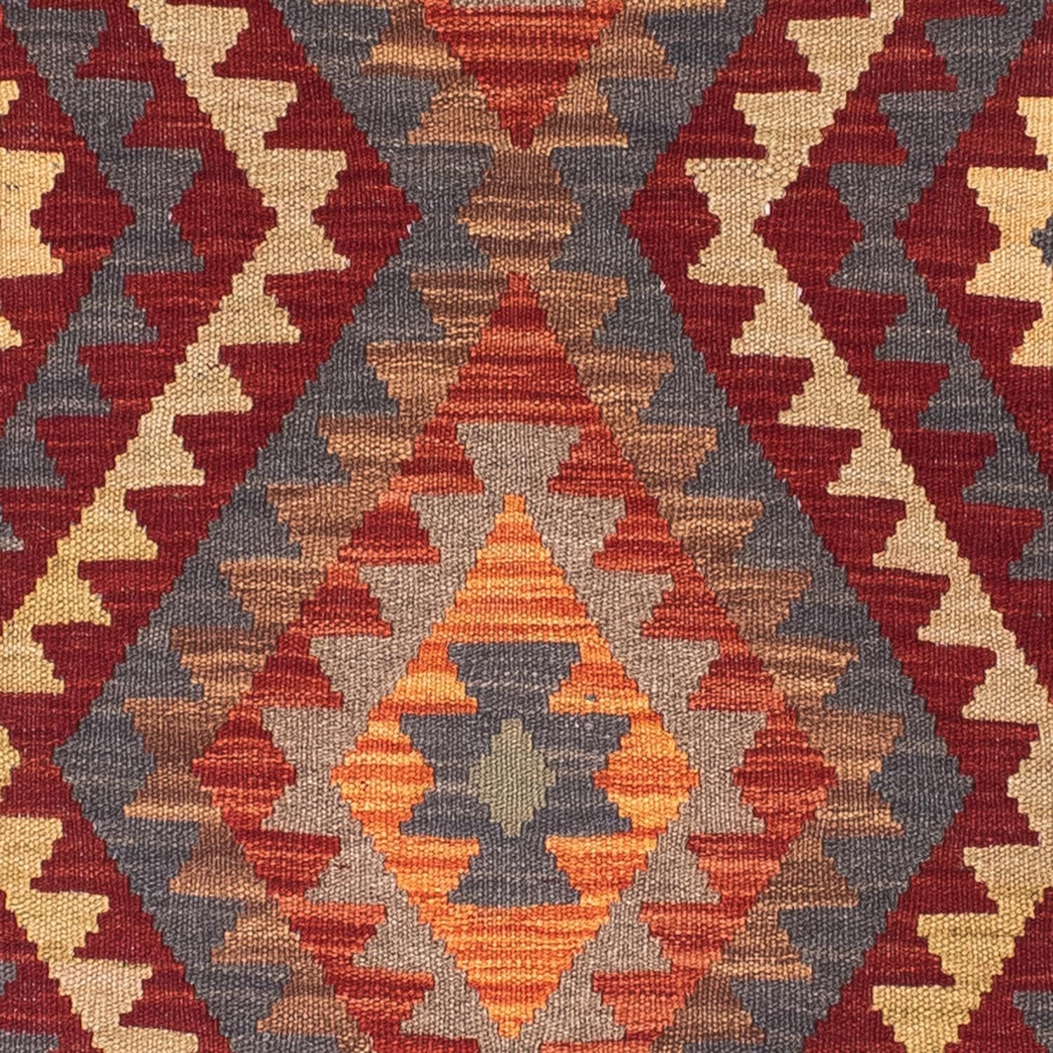Kelim Teppich - Oriental 191 x 80 cm - grau