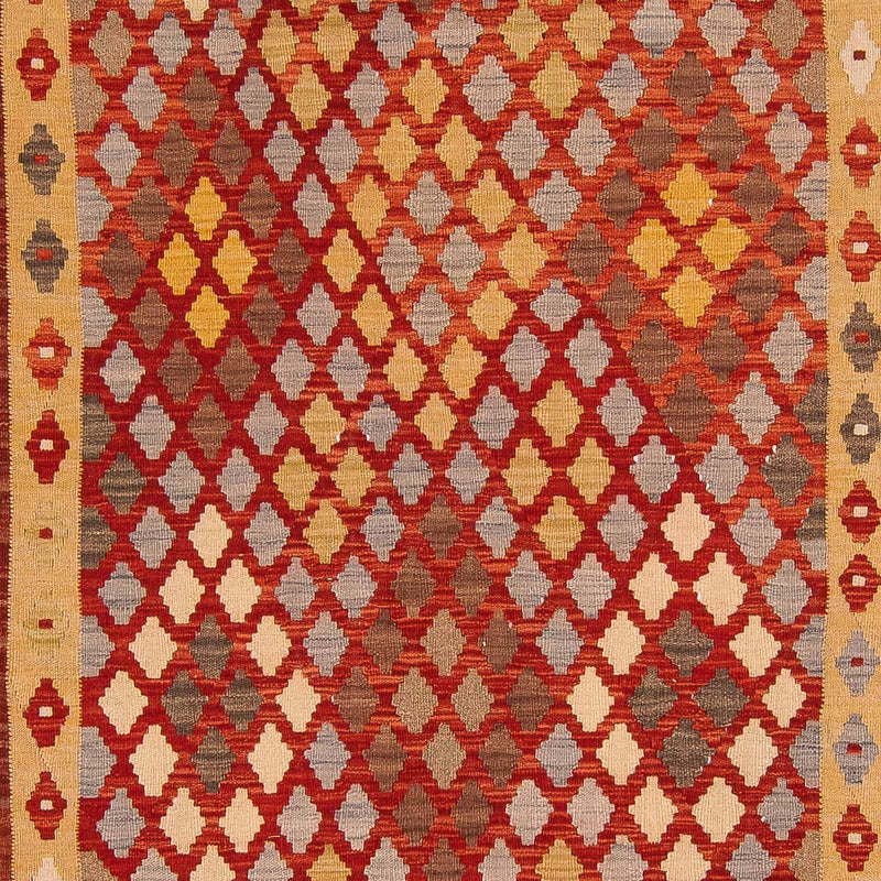 Kelim Teppich - Splash 304 x 204 cm - mehrfarbig