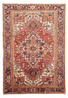 Heriz Teppich 203x290cm - Perserteppich - Rechteckig / Hellrot / 203 x 290 cm Rechteckig