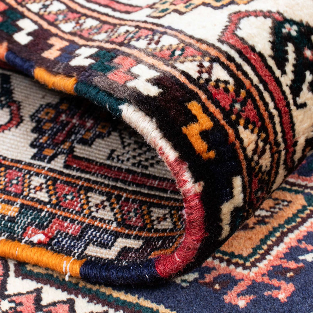 Perserteppich - Nomadic 400 x 100 cm - hellrot