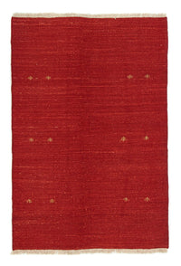 Gabbeh Teppich - Perser 180 x 120 cm - rot