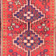 Perserteppich - Nomadic 140 x 100 cm - rot