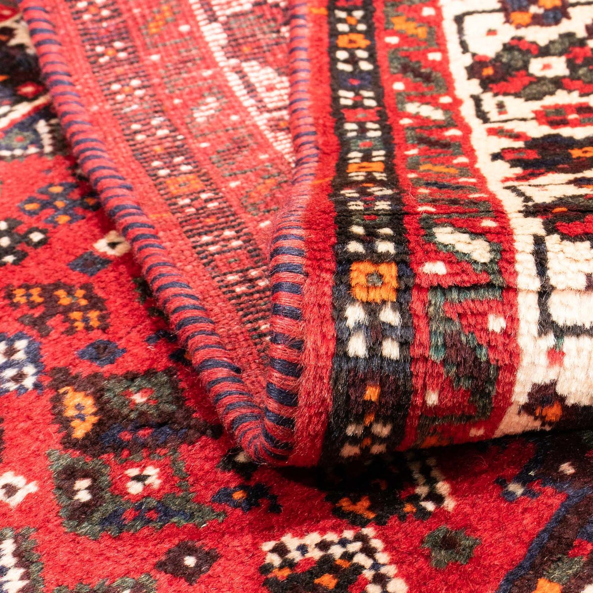 Perserteppich - Nomadic 155 x 110 cm - rot