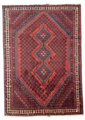 Perserteppich - Nomadic 275 x 203 cm - rot
