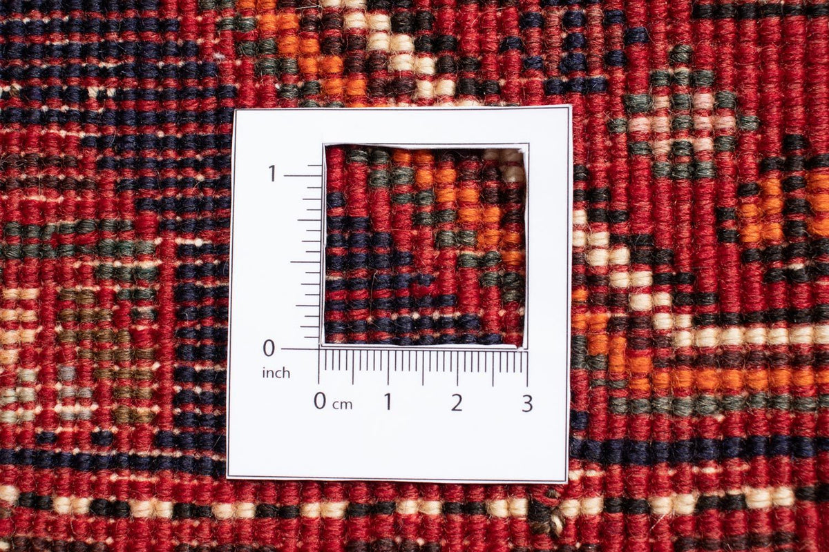 Perserteppich - Nomadic 295 x 205 cm - dunkelrot