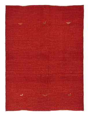 Gabbeh Teppich - Perser 195 x 147 cm - rot