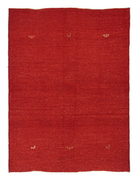 Gabbeh Teppich - Perser 195 x 147 cm - rot