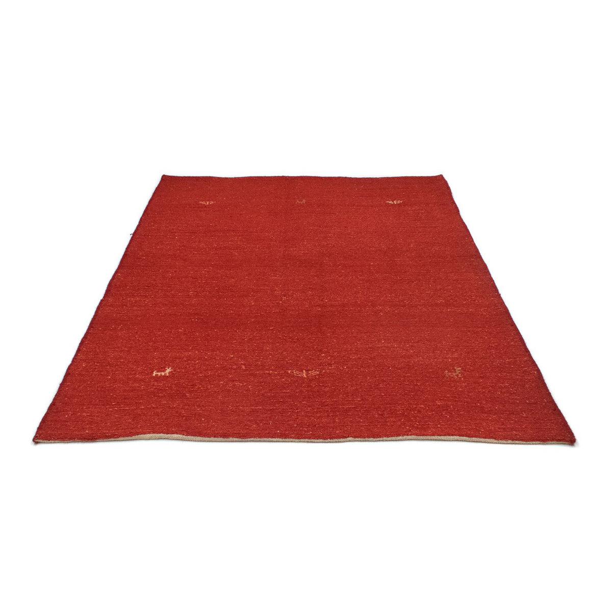 Gabbeh Teppich - Perser 195 x 147 cm - rot
