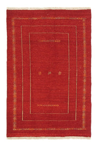 Gabbeh Teppich - Perser 170 x 112 cm - rot