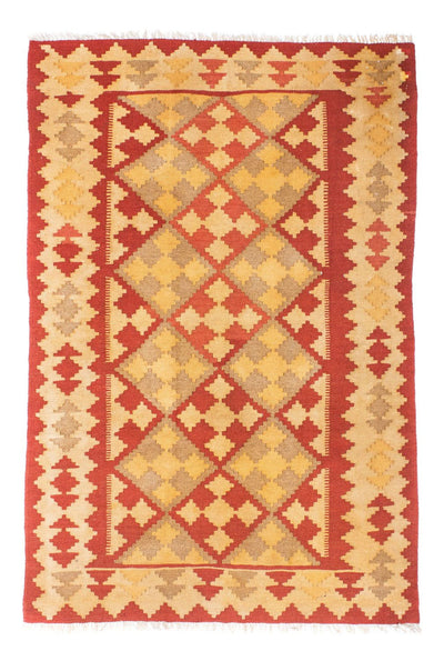 Kelim Teppich - Oriental 125 x 182 cm - orange