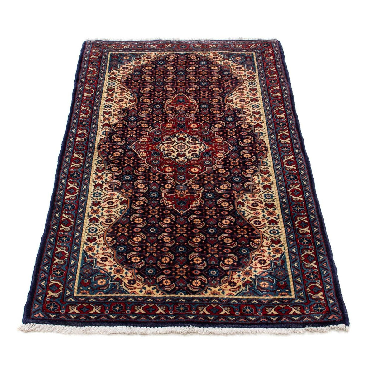 Perserteppich - Nomadic 135 x 67 cm - dunkelblau