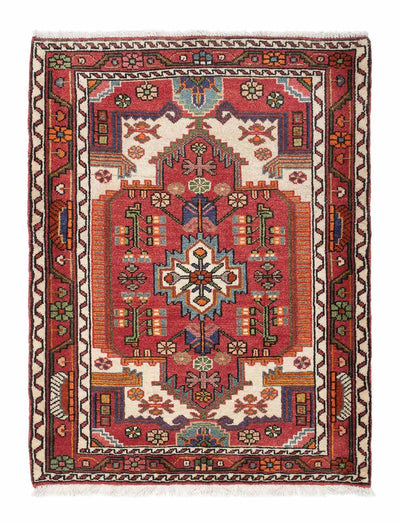 Perserteppich - Nomadic 88 x 117 cm - rot
