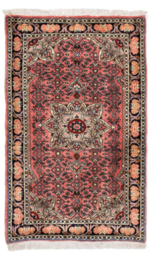 Perserteppich - Nomadic 123 x 75 cm - hellrot