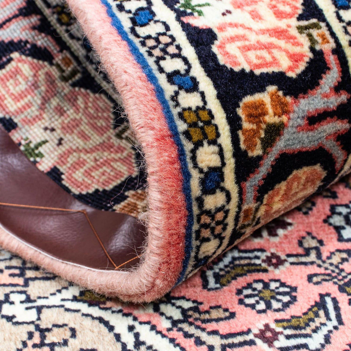 Perserteppich - Nomadic 123 x 75 cm - hellrot