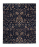 Designer Teppich 308 x 248 cm - dunkelblau