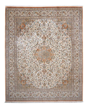 Seidenteppich - Kaschmir Seide 304 x 241 cm Teppich Wohnzimmer