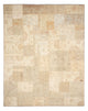 Patchwork Teppich 299 x 236 cm
