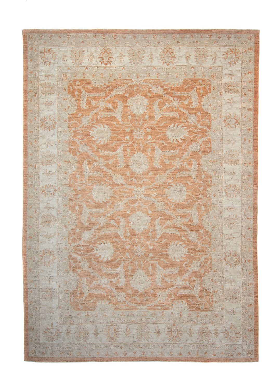 Ziegler Teppich 383 x 272 cm - rost
