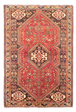 Perserteppich - Nomadic 153 x 106 cm - dunkelrot