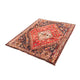 Perserteppich - Nomadic 150 x 120 cm - dunkelrot