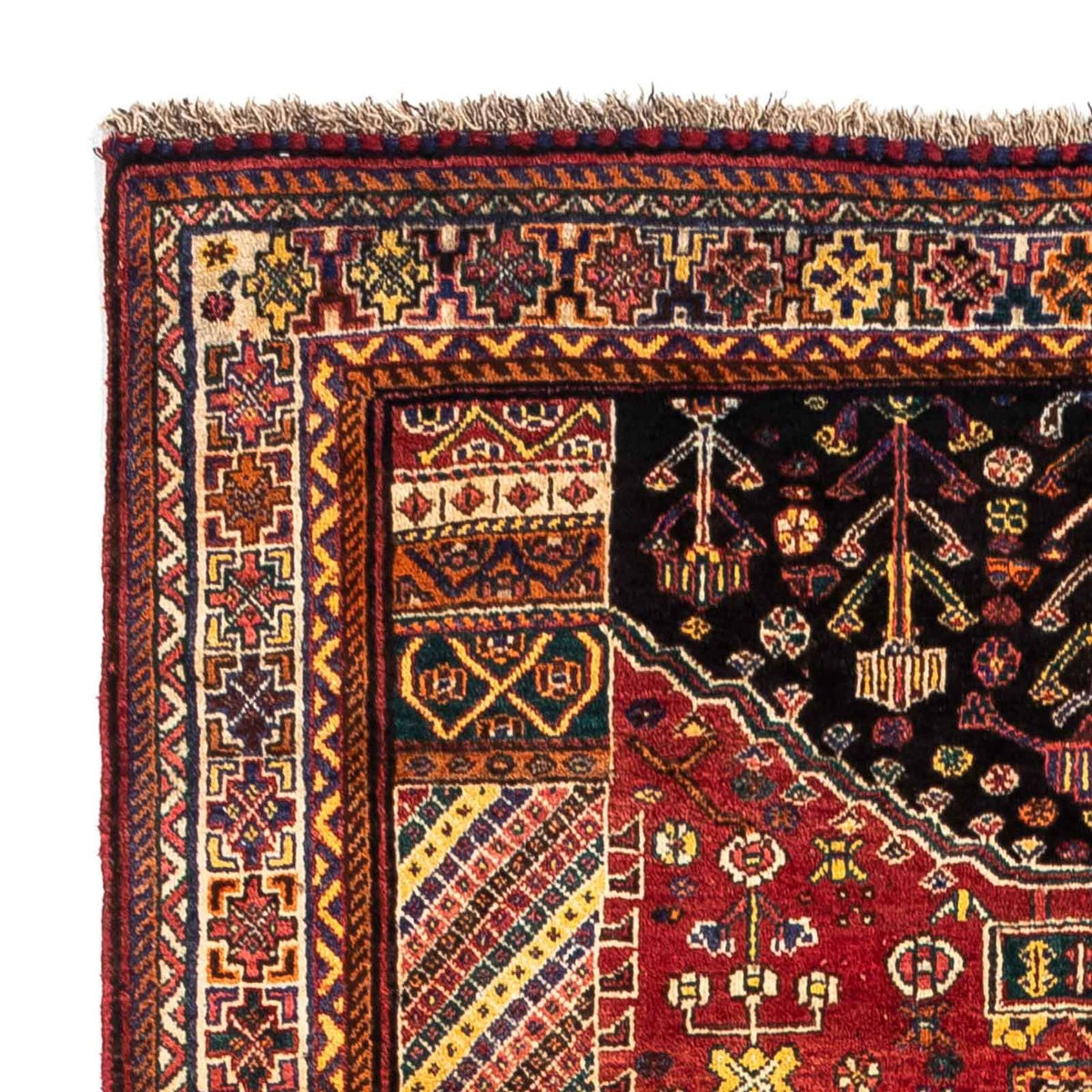 Perserteppich - Nomadic 250 x 153 cm - dunkelrot