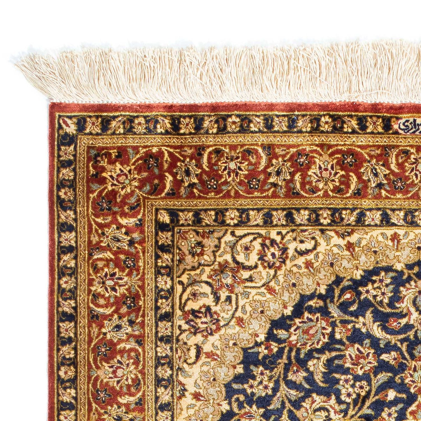 Ghom Teppich 116x78cm - Perserteppich
