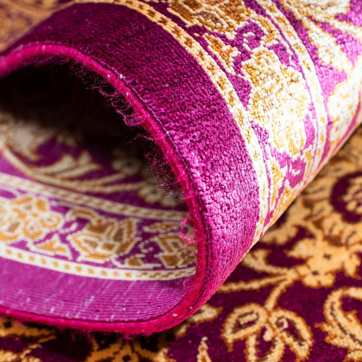 Perserteppich - Ghom 150 x 100 cm - lila