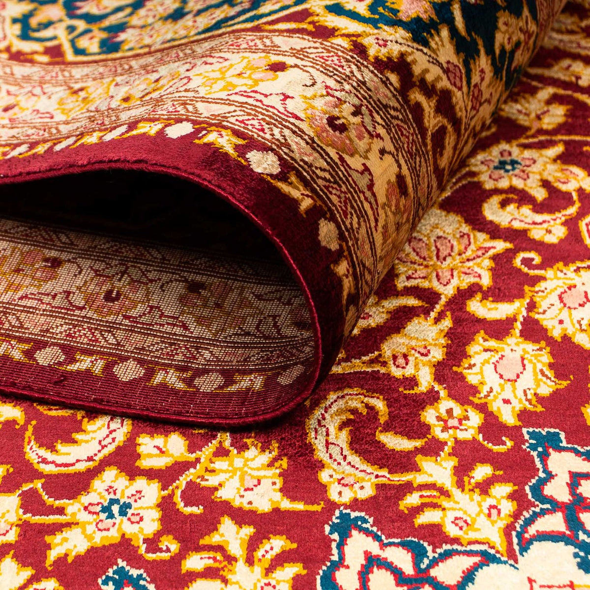 Seidenteppich - China Seide 198 x 137 cm Teppichbrücke