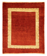 Gabbeh Teppich - Perser 215 x 180 cm - rot