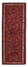 Hosseinabad Teppich 74x195cm - Perserteppich - Läufer / Dunkelrot / 74 x 195 cm Läufer